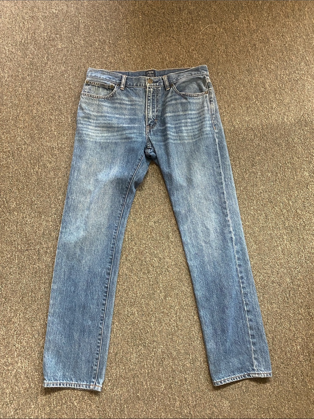 J. Crew Light Blue Straight-Leg Jeans